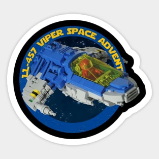 LL 457 Viper Space Adventure Sticker